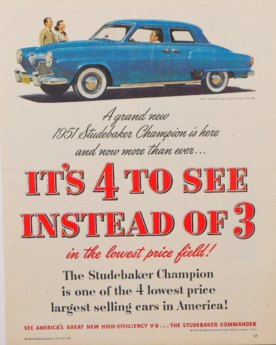 1951 studebaker champion - studebaker,