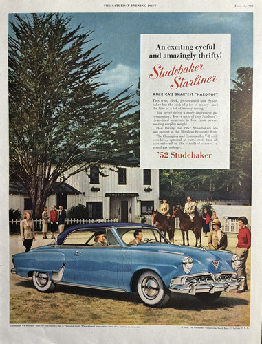 1952 studebaker commander - studebaker,
