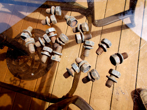 Studebaker oil pan bolts - v8,